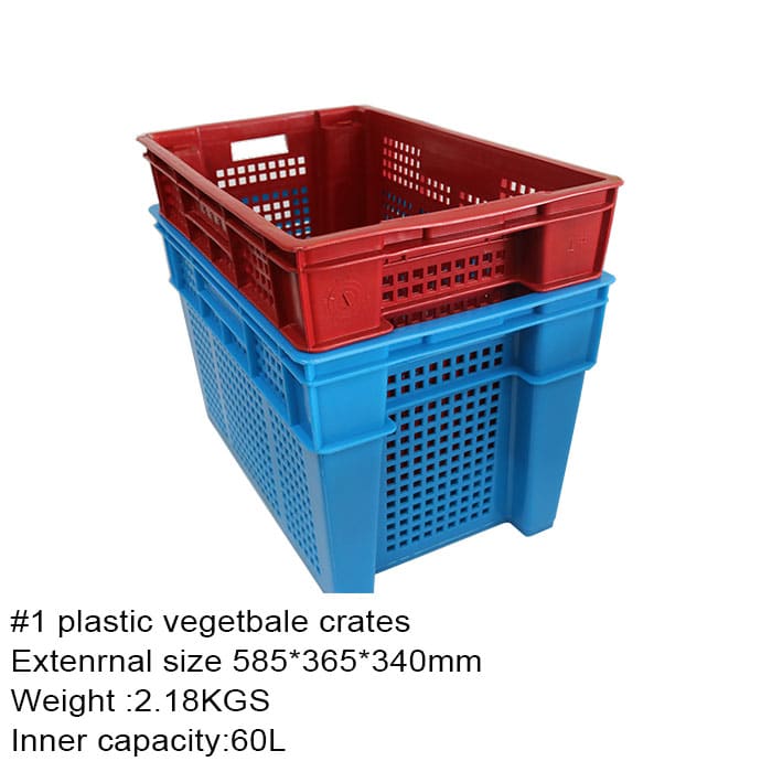 Collapsible Storage Crate - Plastic Vegetable Crates supplier