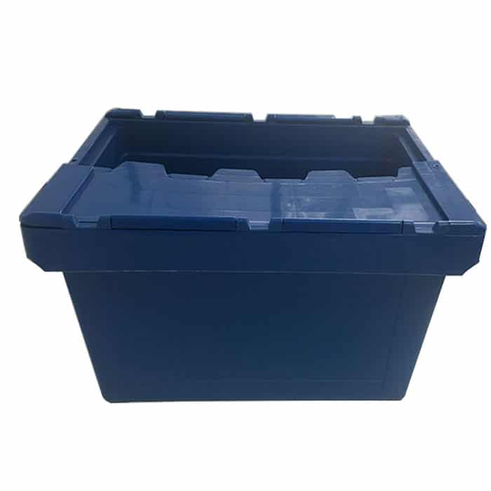 hinged lid plastic crates wholesale & Factory Price