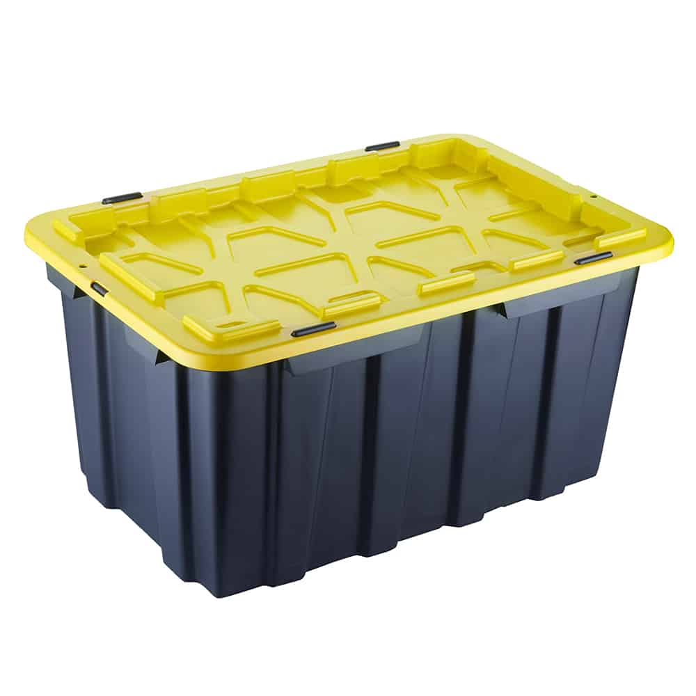 Heavy duty plastic storage tote with lid wholesale & Factory Price